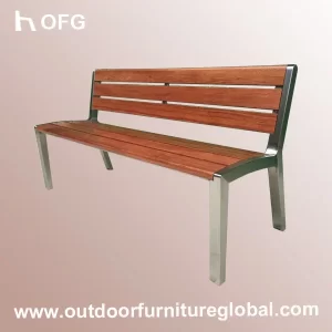 DuskHaven Recliner Garden Bench OFG-GSB-3