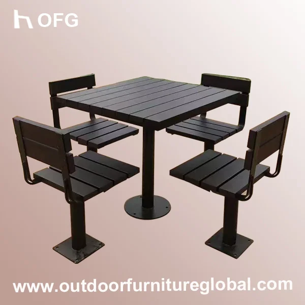 AeolusStone Retreat Outdoor Table & Chair Sets OFG-OTCS-6