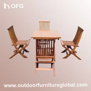 Durable Eco-Friendly Outdoor Garden Dining Set