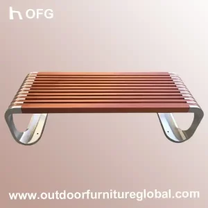 Favourite No Backrest Thickened Outdoor Park Chair